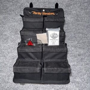 Harley Davidson Roll Up Bag‎ Oranizing Tote Multi Pocket W/ Maintaining Products